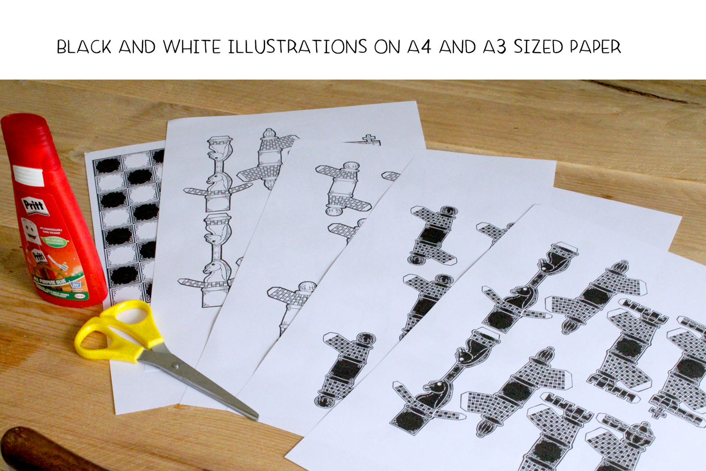 Chess / schaak (printable)