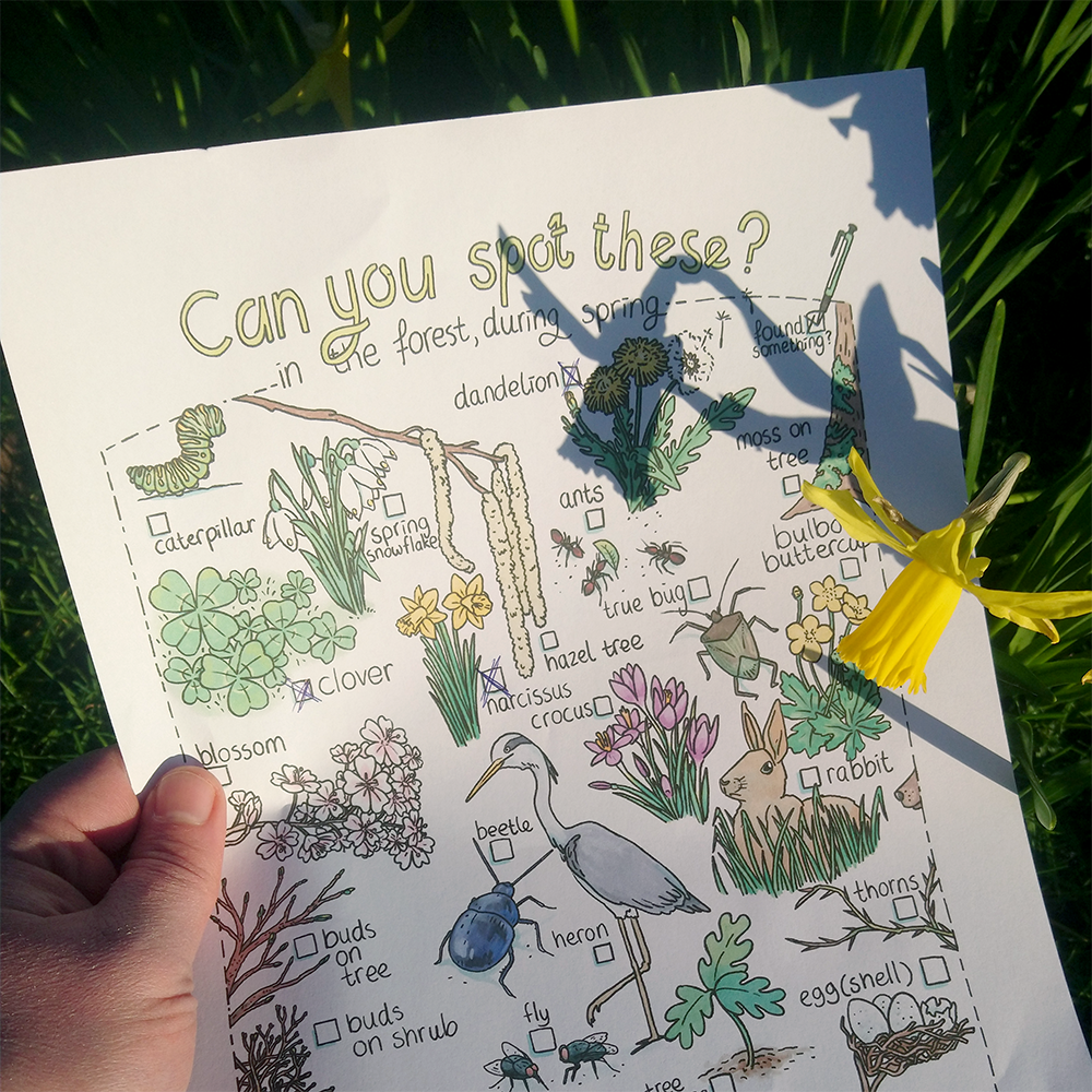 Big bundle with 13 scavenger hunts - printable