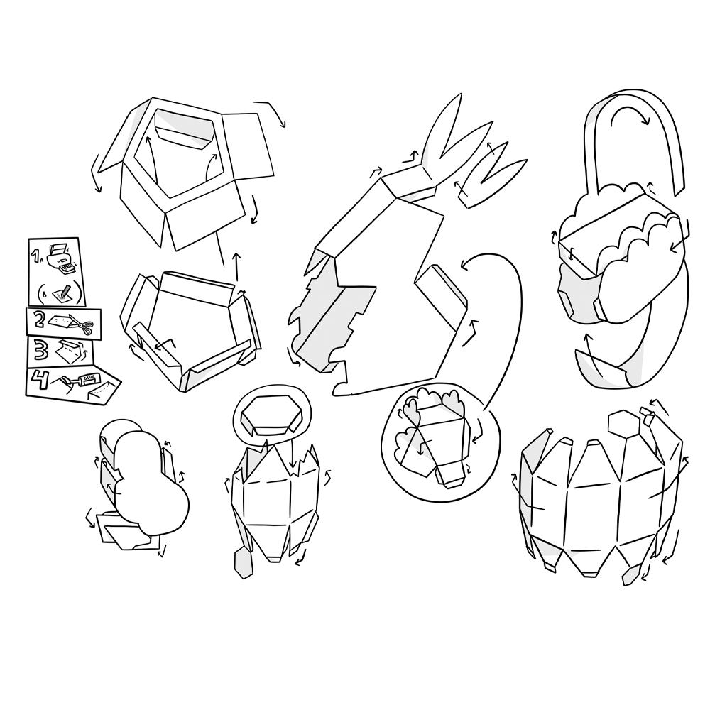 Themed Easter bundle - papercraft printable